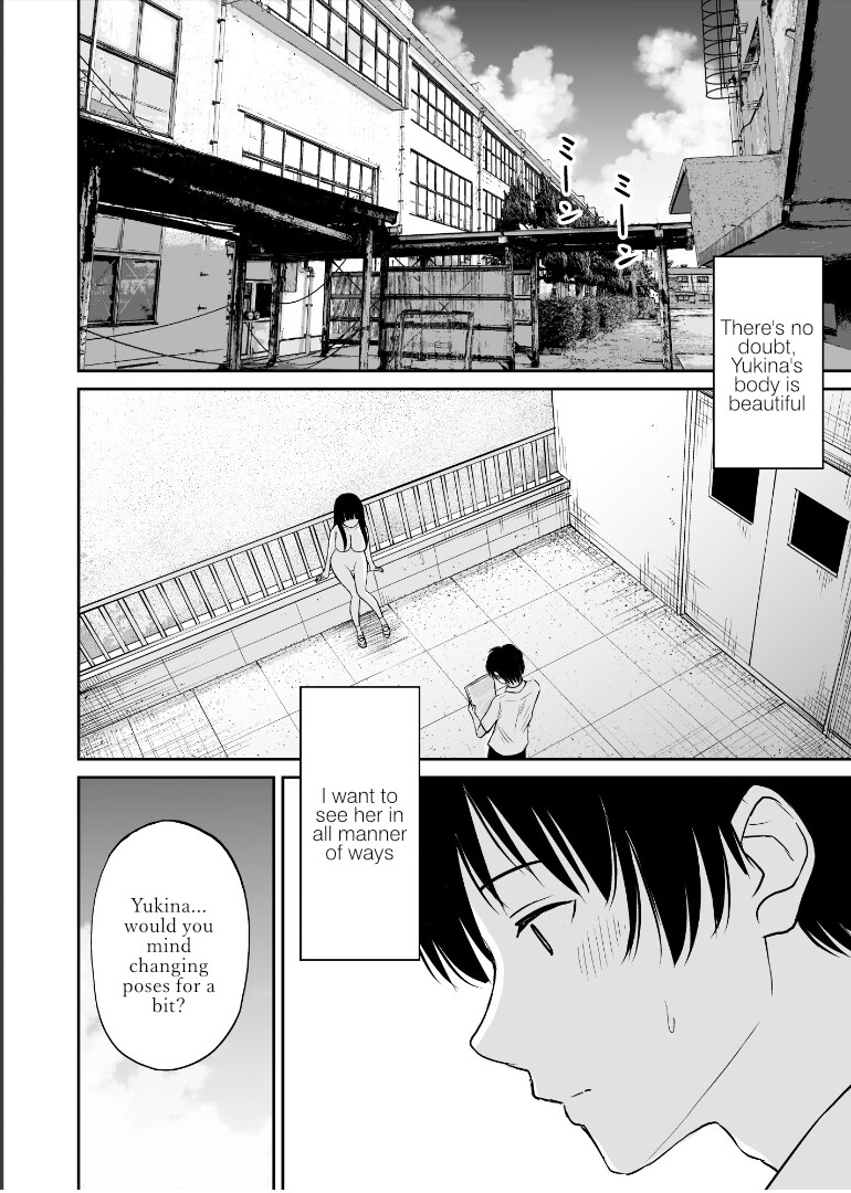 Hentai Manga Comic-My busty junior from the art club became a nude model and was so erotic that it made my art explode 2-Read-13